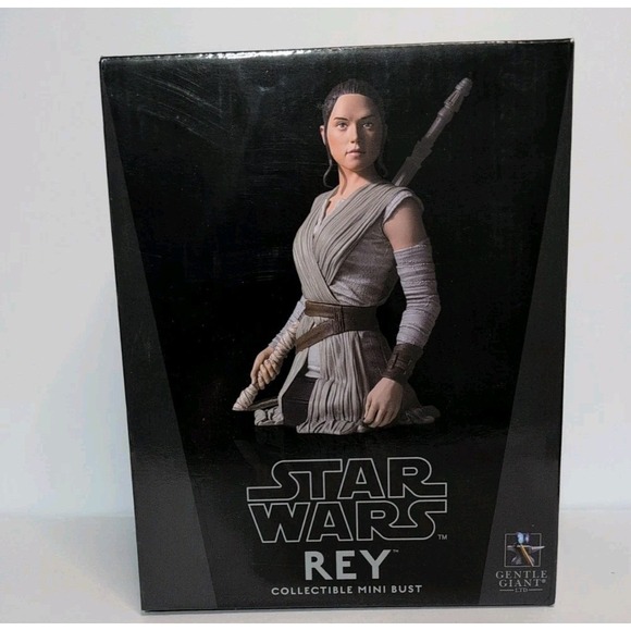 REY SKYWALKER MINI BUSTStar Wars Force AwakensGentle Giant Studios Sealed*